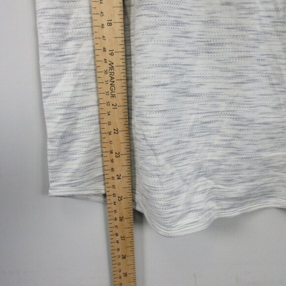 Lululemon Running Tank Top Women 6 Heather Grey Racerback Twist Back Yoga 96 - Picture 9 of 10